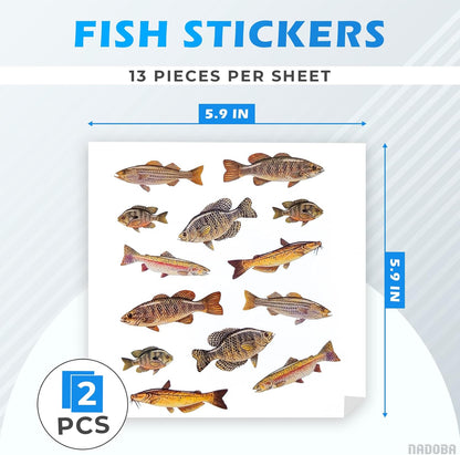 Fish Stickers for Kids