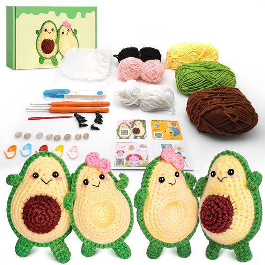 Avocado Crochet Kit for Beginners