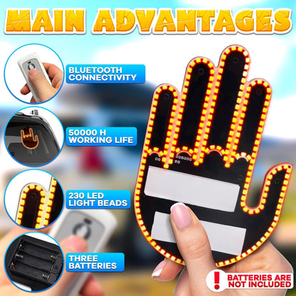Hand Gesture Light for Car Led Lights